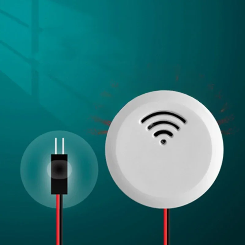 Alarme de niveau d'eau M68E avec sonde, capteur de fuite d'eau, détecteur de débordement, système de sécurité pour Aquarium, alarme domestique