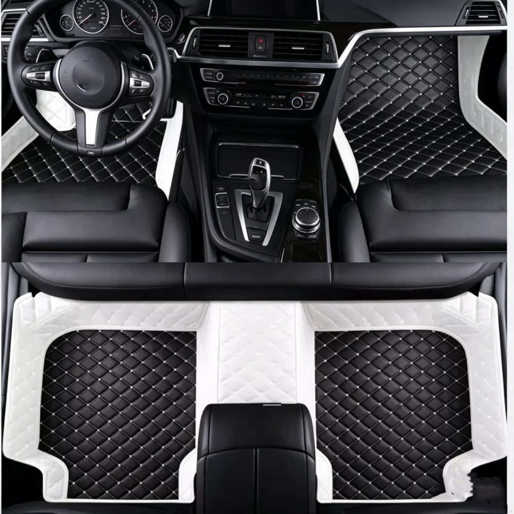 Tapis de sol de luxe 9D toutes saisons sur mesure pour Peugeot Partner Asphalt K9 1.5L 2008-2018 5 places, résistants aux taches, antidérapants, imperméables, installation facile, ensemble complet pour l'intérieur de la voiture