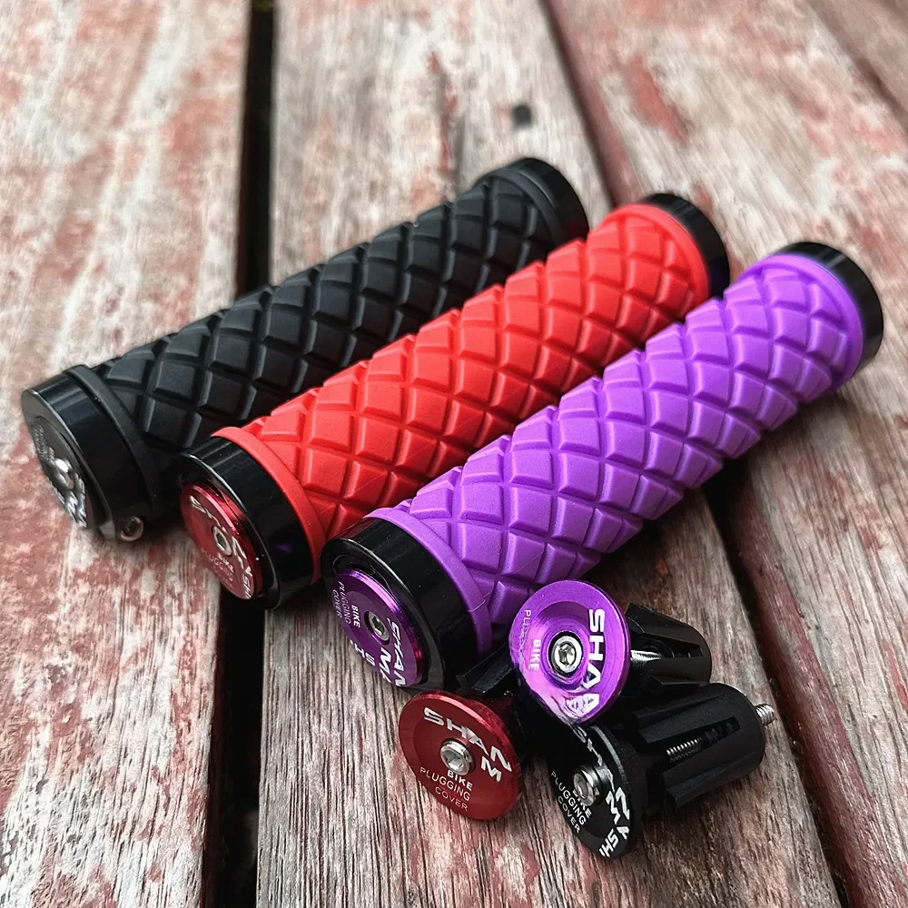 AliExpress Aofda Universal Mountain Bike Handle Grips Aluminum Alloy Double Lock Rubber Non-slip Shock-absorbing