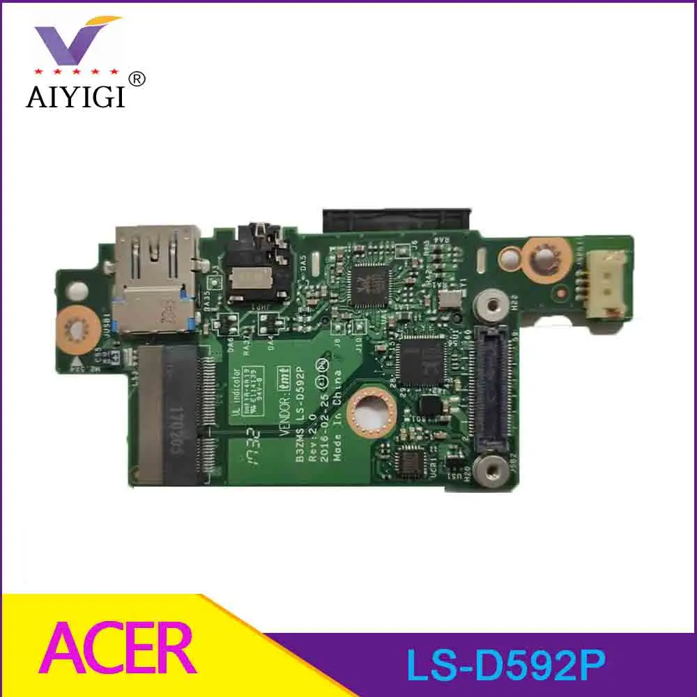 

Оригинал для Acer Aspire SF514-51 N16C4 USB плата аудио слот для SD-карты LS-D592P