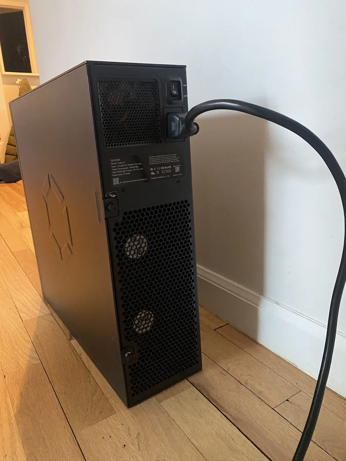 FASH SHPPING _ BUY 2 GET 1 FREE _ Canaan Avalon Q 90TH Bitcoin Miner 1674W 18.6J/TH Low Power ASIC BTC Mining Machine PSU Includ