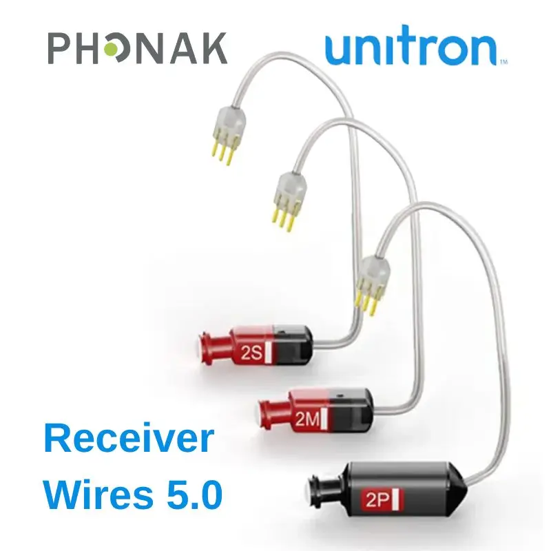 

Phonak 5.0 Receivers Phonak Unitron Hearing Aid Standard power RIC Receiver For Audeo Paradise and Lumity Hearing Aids