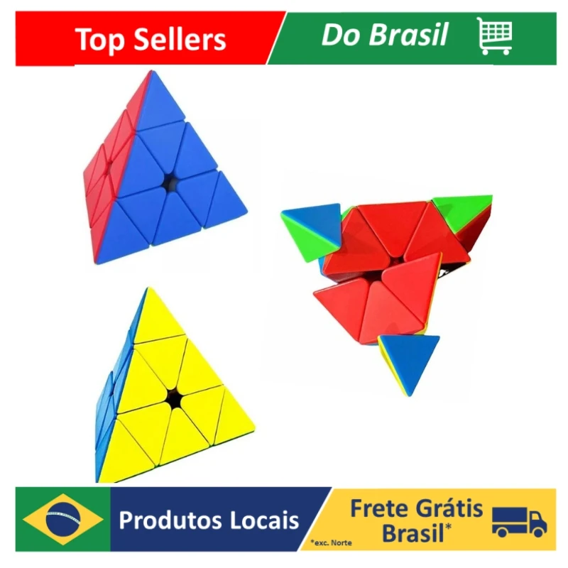 Cubo Mágico, Pirâmide Triângulo Profissional 3x3x3