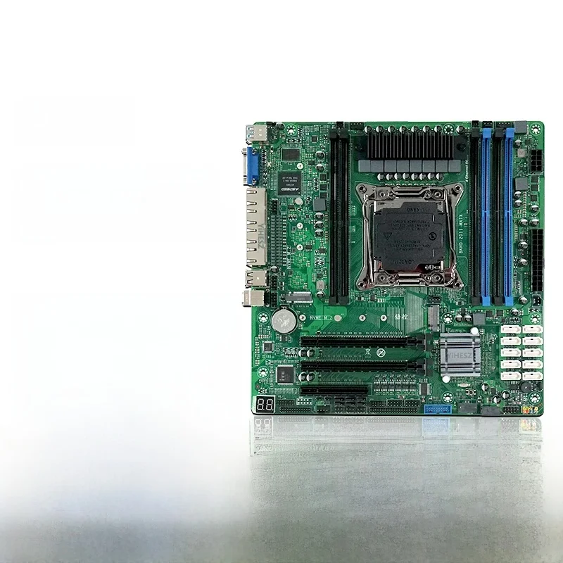 Xeon E5 NAS Płyta główna C612 10 SATA 4*2.4G Port LAN LGA2011 NAS Płyta 2*M.2 4 Kanał 6*DDR4 DIMM Z Obsługą PCIE E5 2680V4 — zdjęcie produktu 7