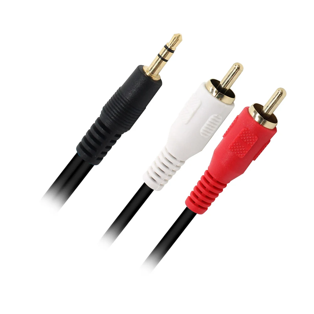 Nexi 2RCA AUX cable 3.5mm stereo audio cable 1.5m