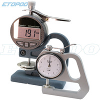 Digital Sponge Thickness Gauge 12.7mm Sponge Thickness Gauge 0.01mm Diameter Desktop Big Measuring Head Measurement Tool