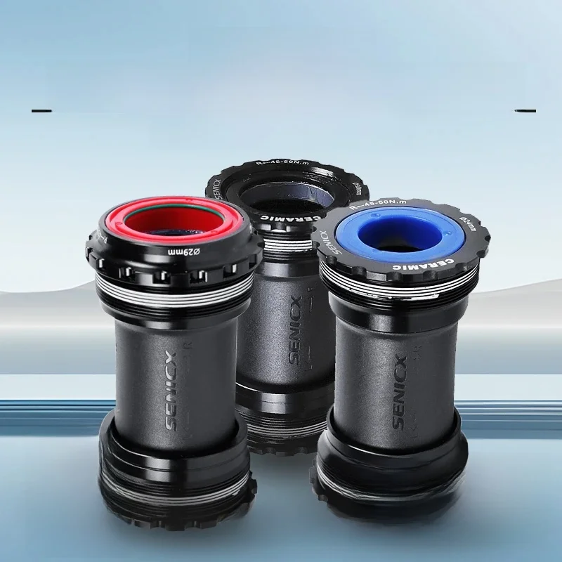AliExpress SENICX T47 Bottom Bracket Ceramic Bearing Dustproof Bicycle BB 24/28.99 DUB/30mm Axis Central Movement Fit for Shimano/SRAM GXP