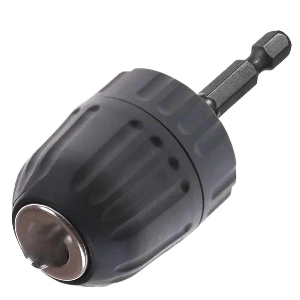 STONEGO 0,8-10 mm bezkluczowy konwerter uchwytu wiertarskiego 3/8 "-24UNF Gwint Adapter szybkiej wymiany 1/4" Chwyt sześciokątny — zdjęcie 2