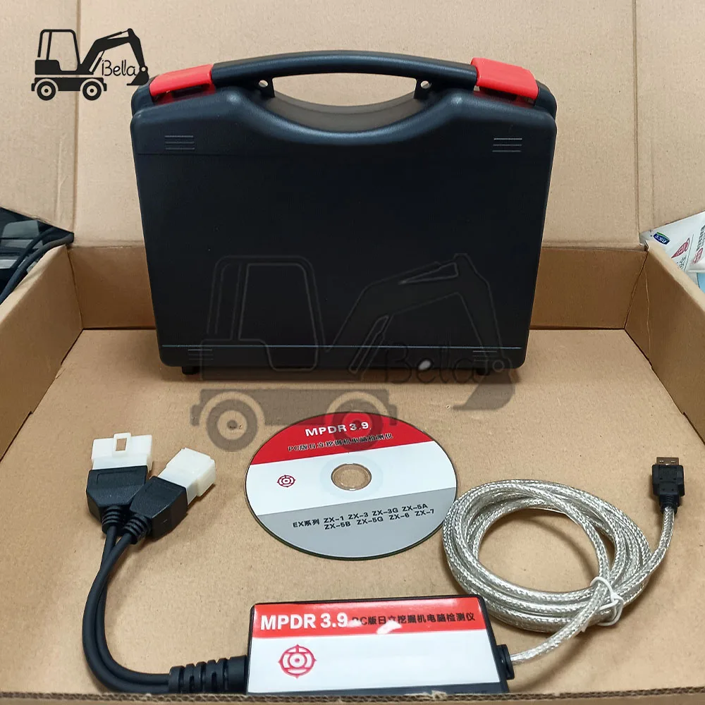 MPDR 3.9診断スキャナーツール、日立建機ZX-1、ZX-3、ZX-3G、ZX-5、ZX