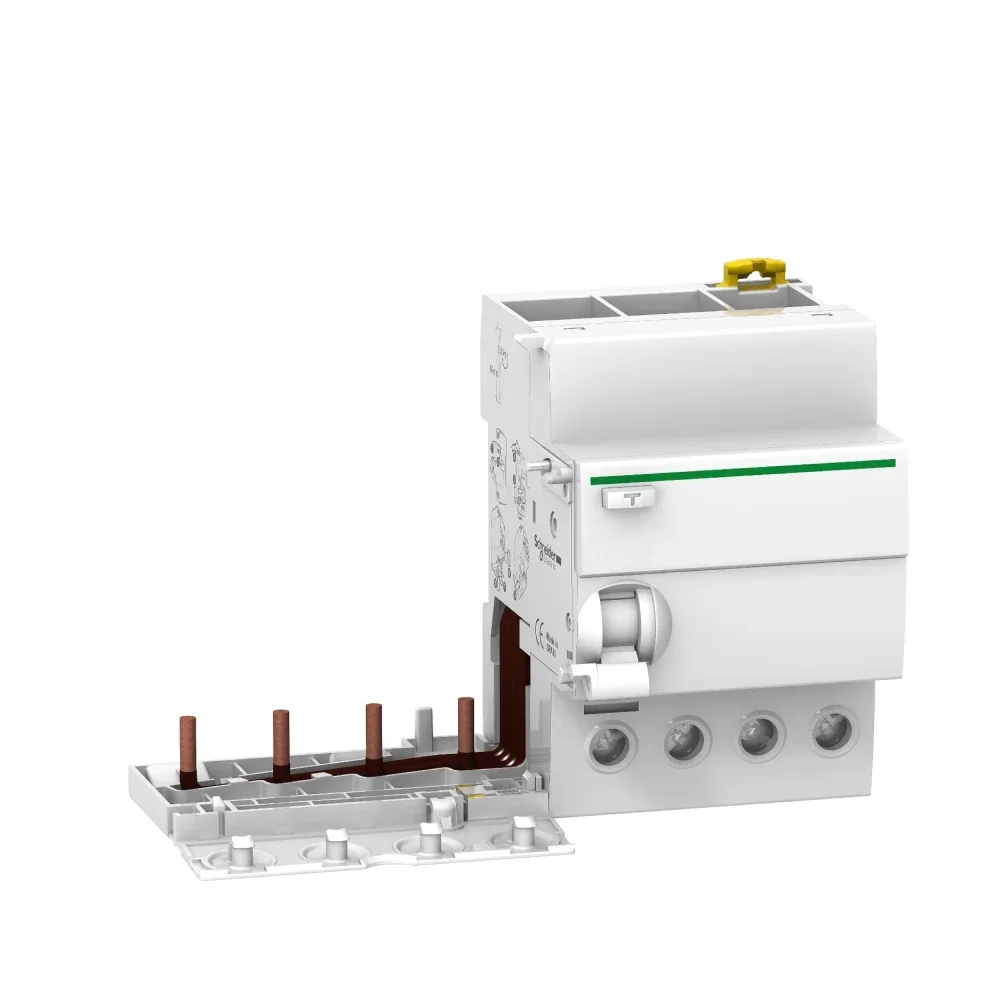 Schneider electric-cyberall-switch block vigi ic60 63a 4 pólos 1000ma-s ac-em cor branca referência: