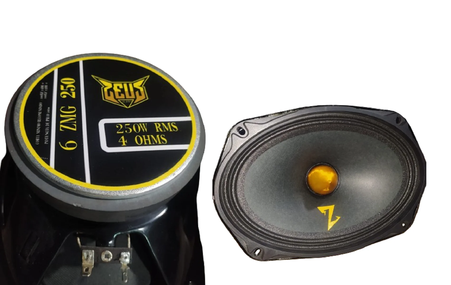 Auto Falante Woofer Trio 69 Polegadas 500w Rms 4 Ohms Médio