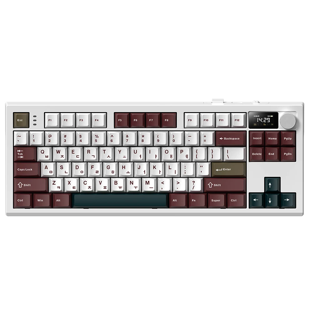 Preflow Archon AK47 wire and wireless mechanical keyboard (LCD) [Yellow switch]