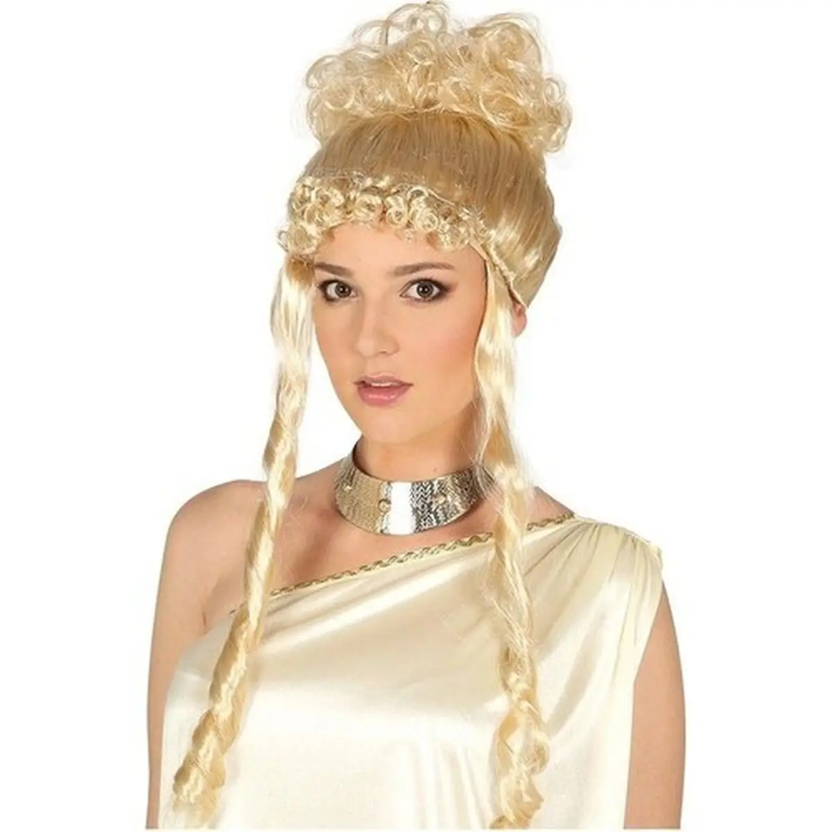 Party Accessory Marie Antoinette Baroque Period Wig Gold Color The product is suitable for adults