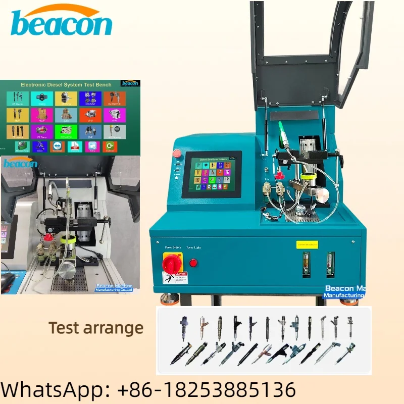 High Pressure Common Rail Injector Test Bench Diesel Fuel Injection Testing Machine for Automotive Repair Workshop