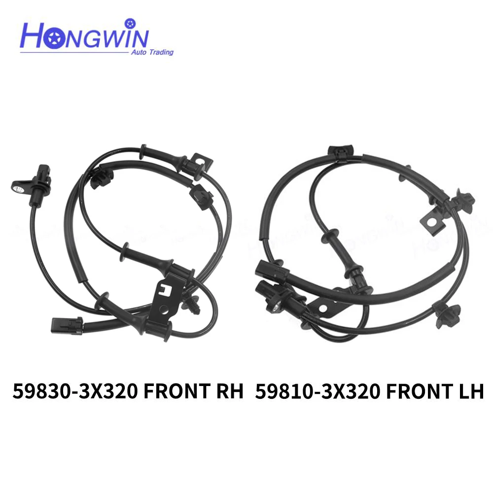 59810-3X320 59830-3X320 Front Right Left ABS Speed Sensor For Hyundai Elantra 1.8L 2.0L 2012-2013 2015-2016 59830 3X320 59810