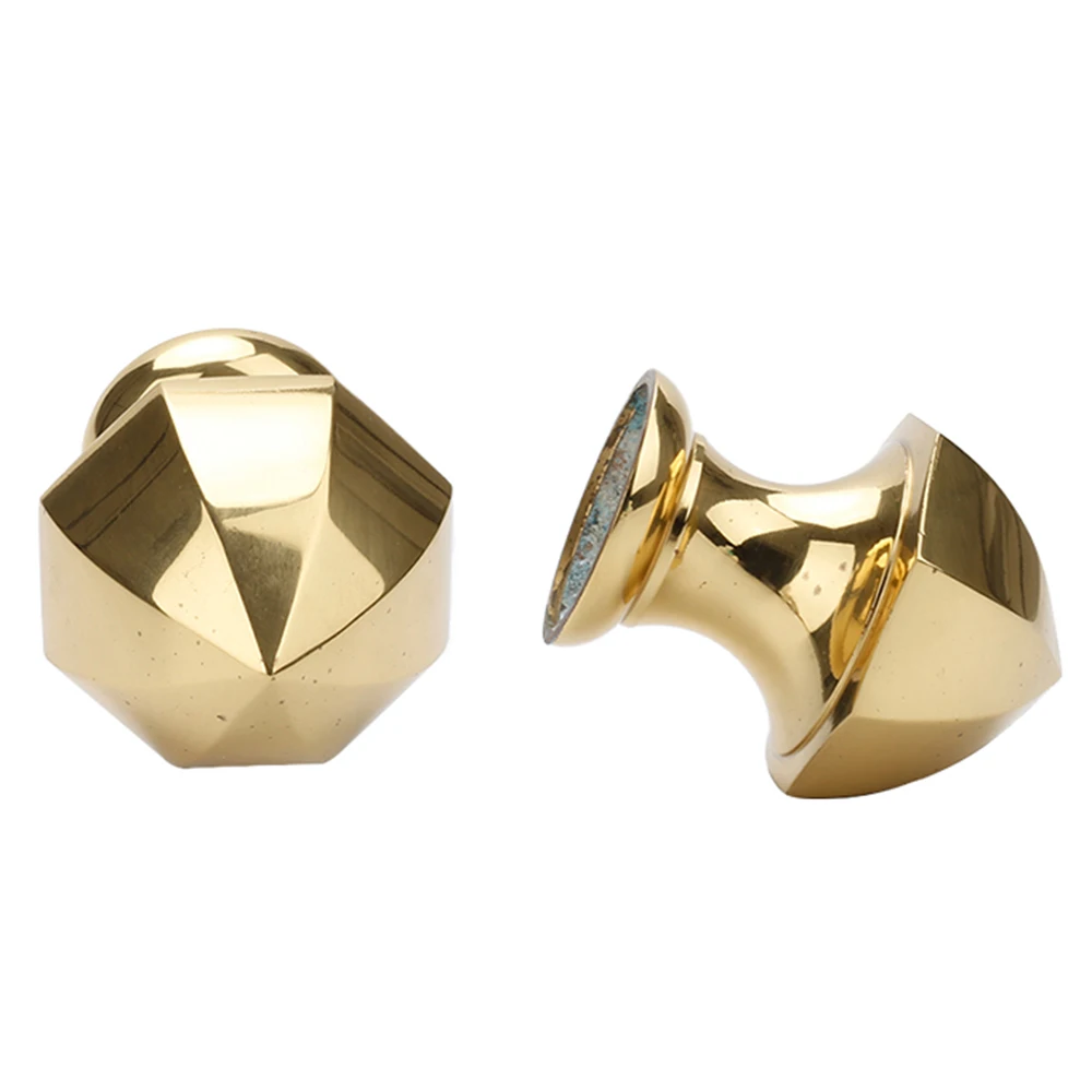 Custom Solid-Pattern Brass Fittings, Balustrade Accessories, Brass Knobs and Handles, Decorative Stair Handrails