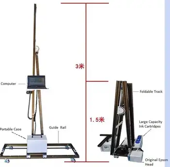 3D vertikální nástěnná dekorace tiskárna UV inkoustový nástěnný tiskový stroj pro nástěnnou tiskárnu malování 10 nejlepší prodej 3D nástěnná tiskárna - №6