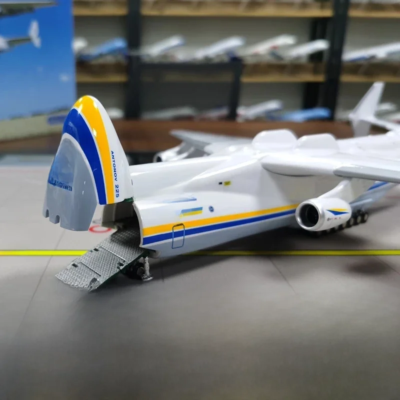 42cm Maßstab 225 für Antonov an-Mriya Transport flugzeug Simulation Flugzeug Harz Kunststoff Replik