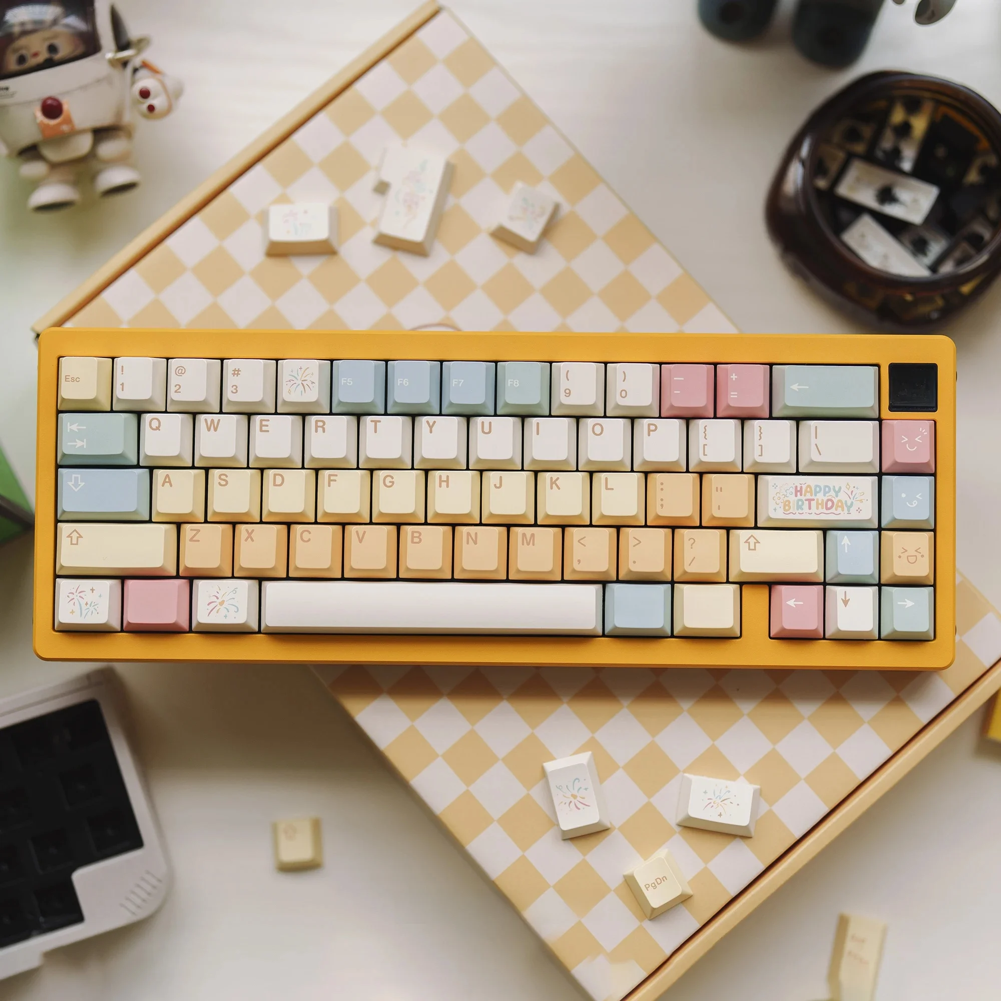 Candy Box Keycap Dye subbed Cherry Profile Candybox keycap do klawiatury mx 87 104 xd64 BM60 BM65 BM68 BM80 — zdjęcie produktu 7