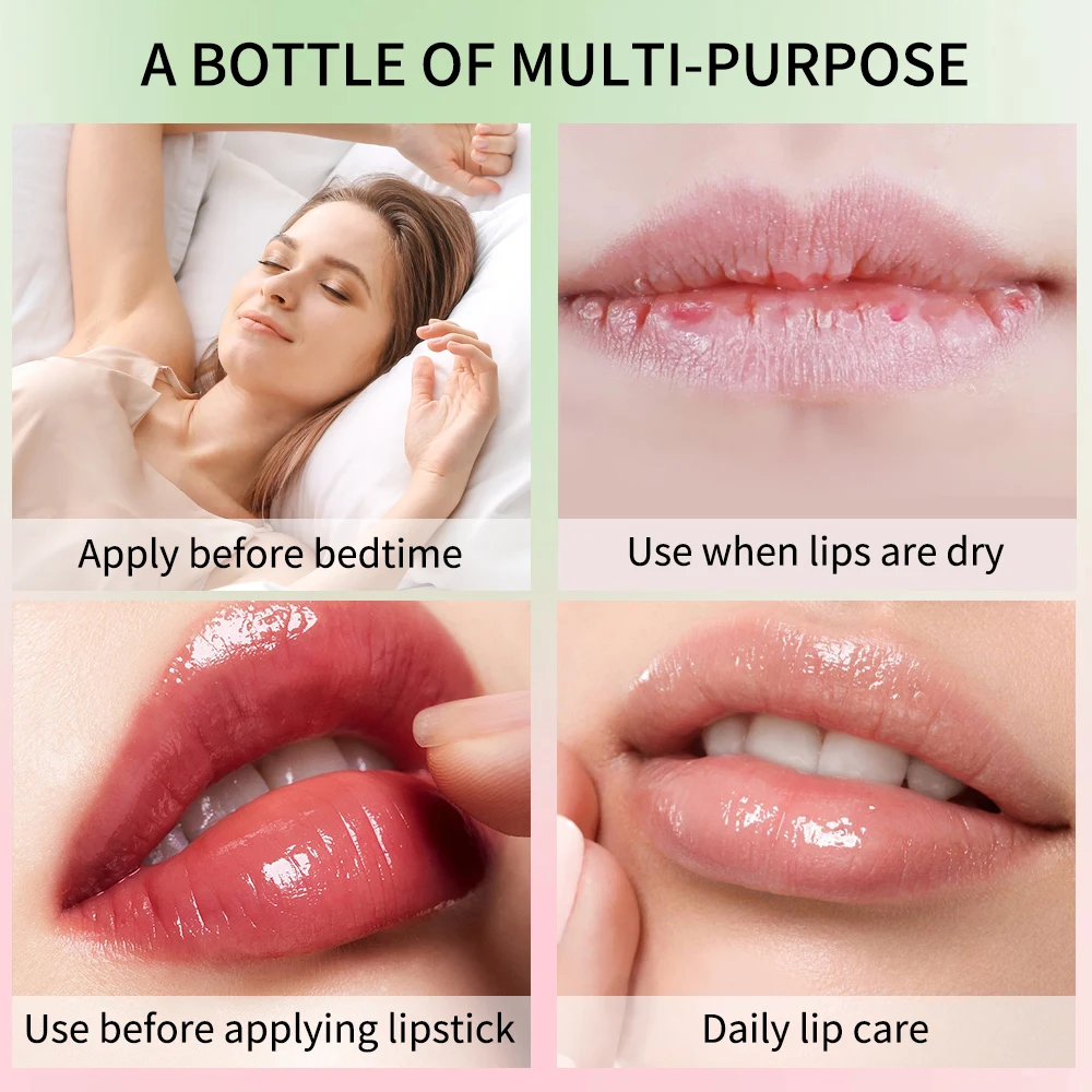 Coconut, green apple, watermelon lip scrub exfoliating deep cleansing moisturizing female gift Care Moisturizing