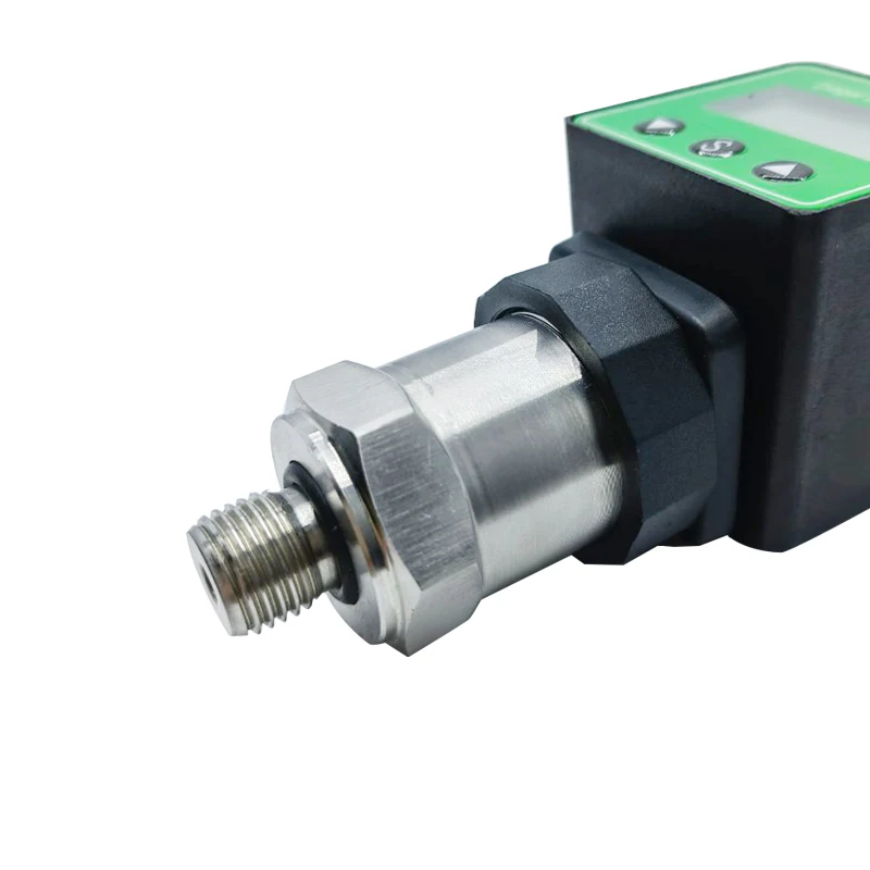 Pressure Transmitter with LCD Display G1/4 12-36V 0-10V 0.5% 0-600bar Optional Stainless Steel Pressure Transducer Sensor