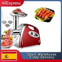 Electric Meat Grinder Powerful Max 2800W Heavy Duty Meat Mincer Sausage Grinder Stainless Steel Food Processor Sausage Stuffer