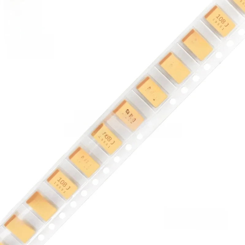 10 sztuk typ E 7343-43 100UF 1000UF SMD kondensator tantalowy 6V 25V 107 108 — zdjęcie 2