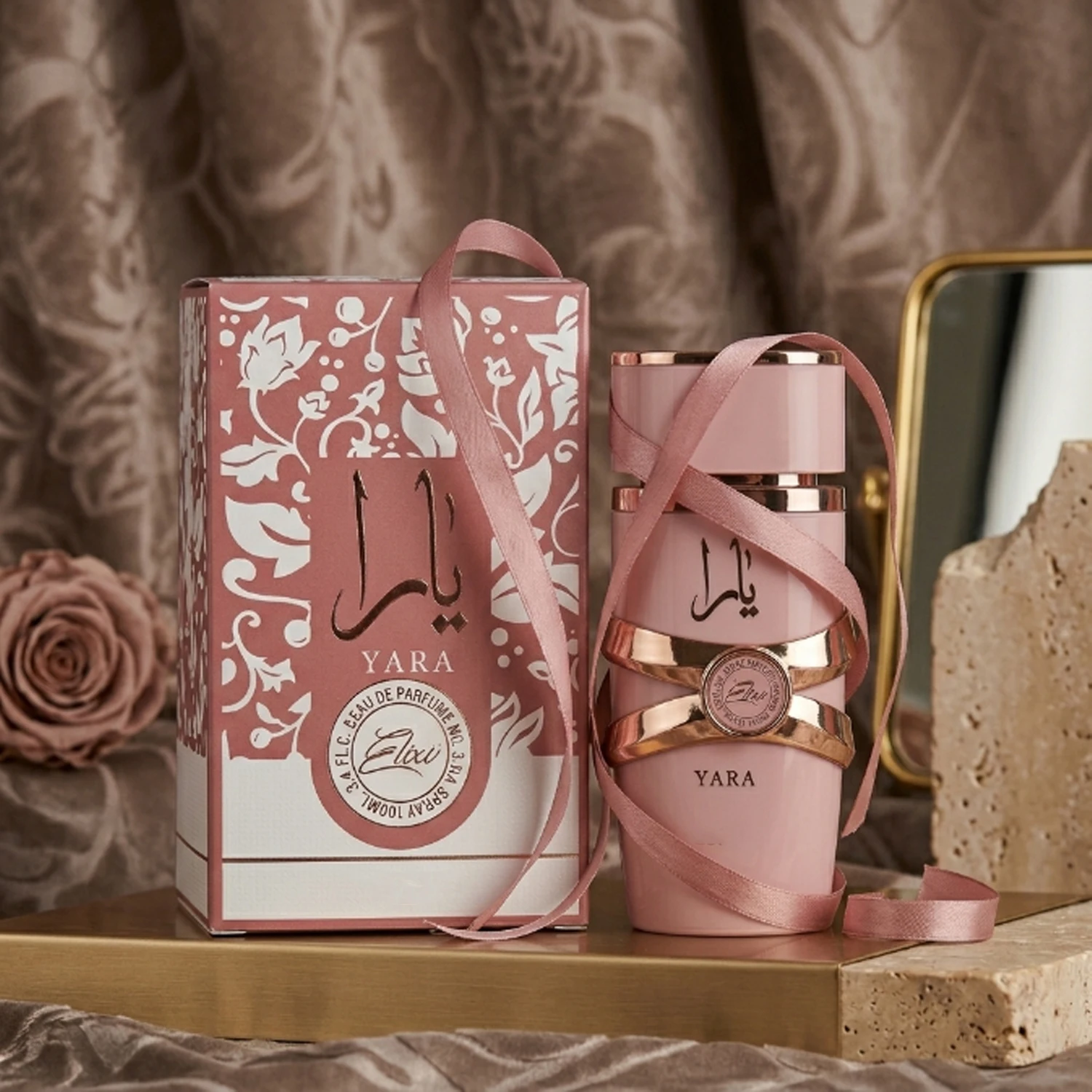 Perfume Clásico de los Emiratos Árabes Unidos 100 ml - Fragancia cremosa de frutos rojos y rosa para mujer | Fragancia rica y duradera | Set de regalo vintage