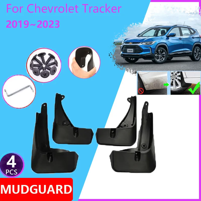 

Mudguard For Chevrolet Tracker 2019 2020 2021 2022 2023 Front Rear Wheels Mudflaps Splash Guards Mud Flaps Fender Car Accessorie