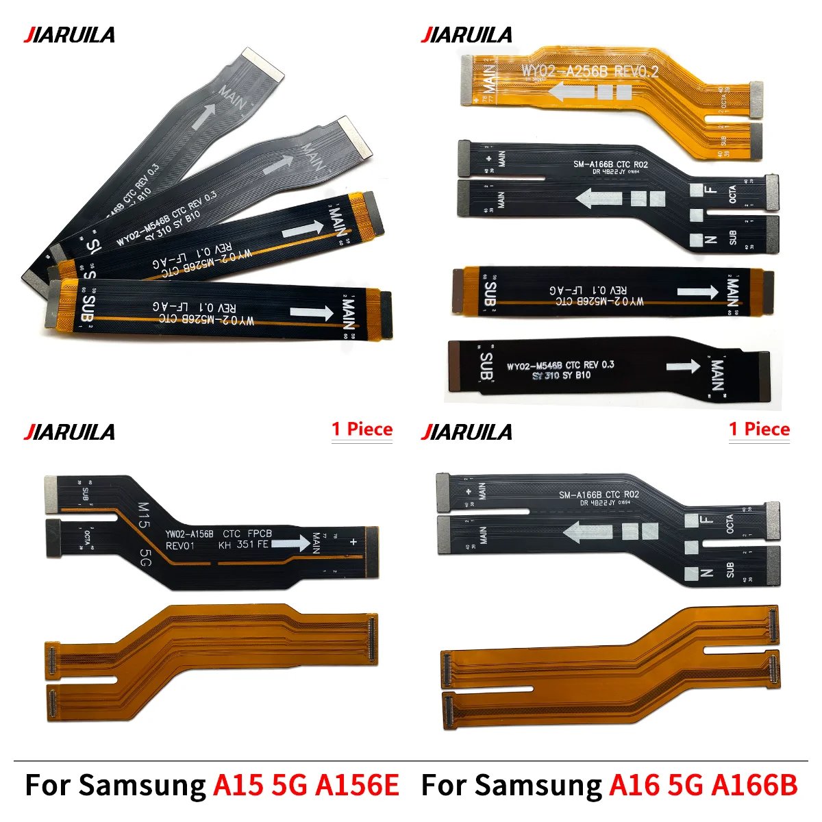 

1Pcs Main Motherboard Connector Board Ribbon Flex Cable For Samsung A15 A16 A25 M53 5G A156E A166B A256B