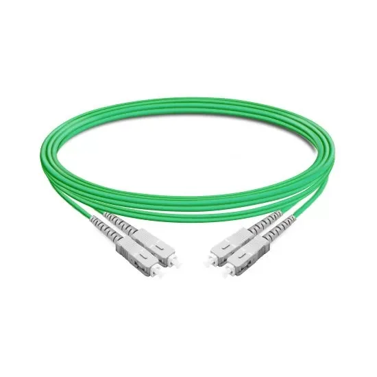

Duplex OM5 Multimode SC UPC to SC UPC PVC (OFNR) Fiber Optic Cable