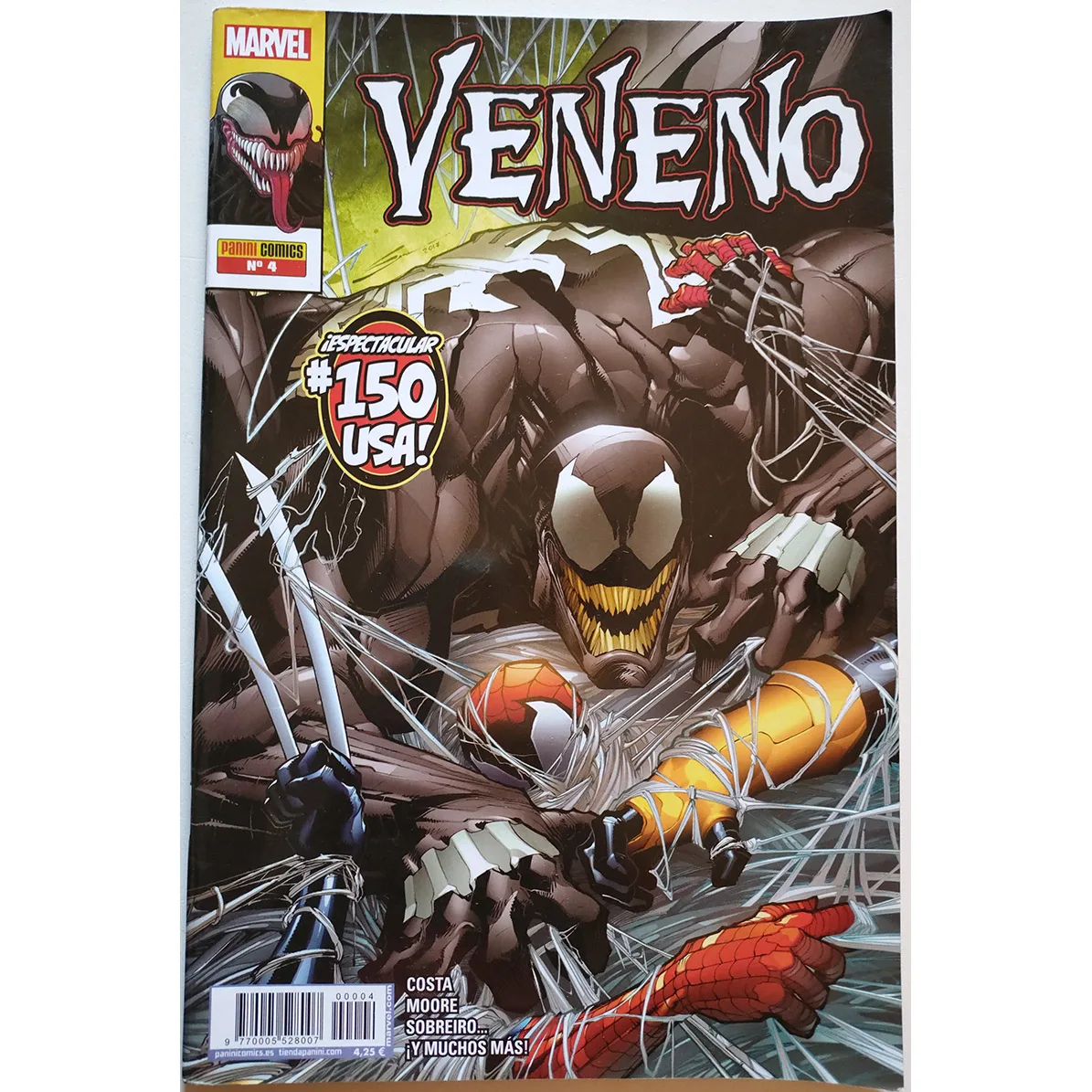 MARVEL, poison VOL 2 N ° 4 , ED. PANINI, year 2021, author RON LIM, comic BOOK Spanish, TEBEO, VENOM