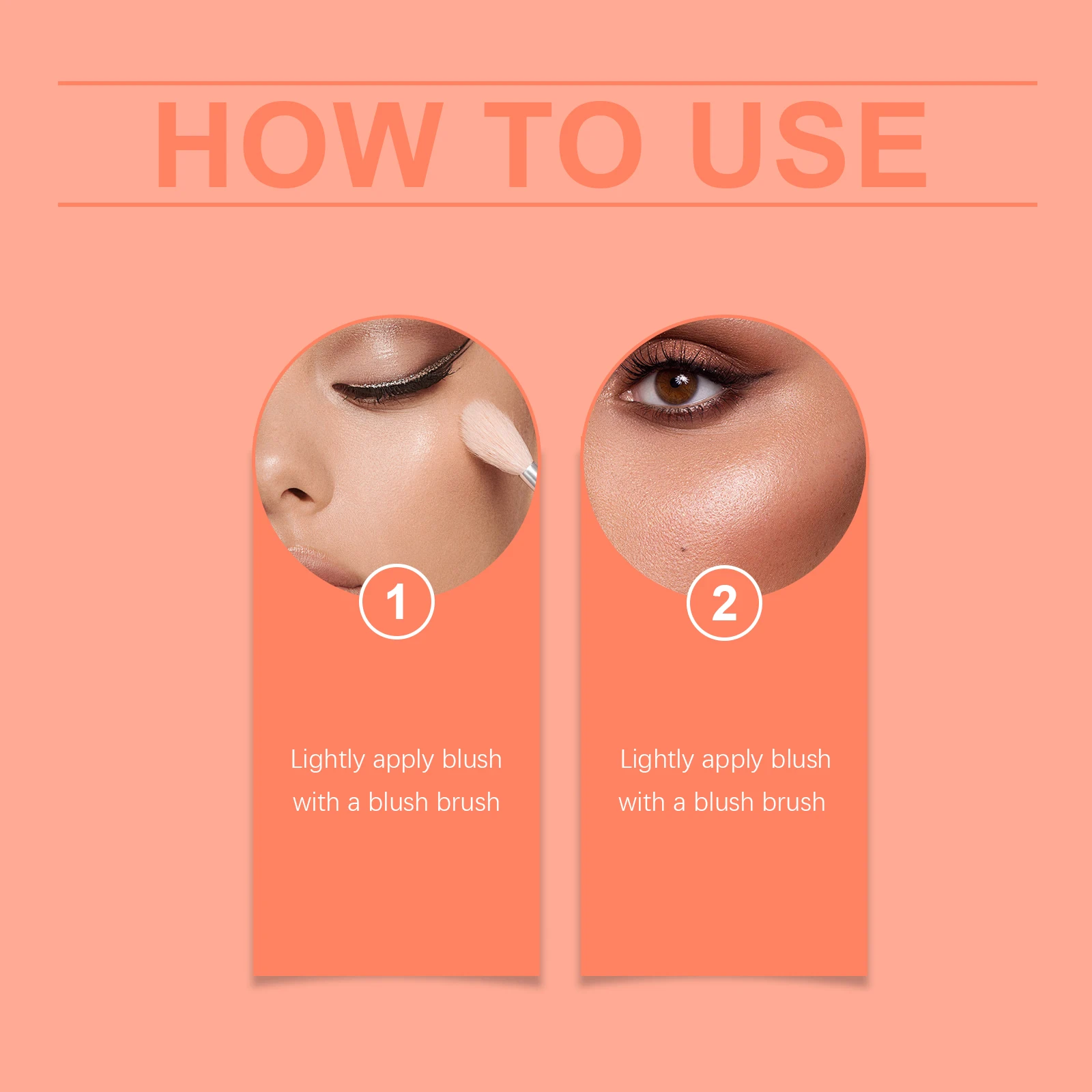 EELHOPE Gezichtsmake-up Blush Herstelt de glans Diep hydraterend Verbeter de elasticiteit van de huid Waterdichte matte gezichtsblushcrème