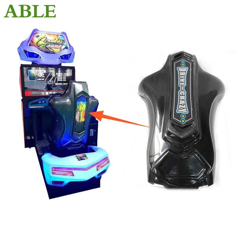 

Coin-operated game machine simulator accessories Dynamic racing seat back cover replacement accessories