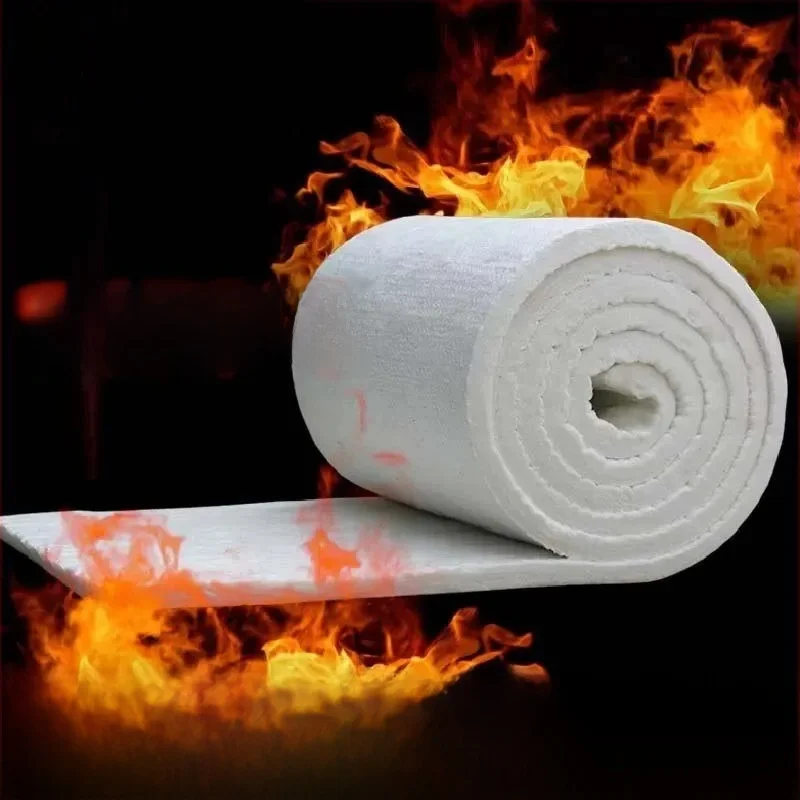NOUVEAU 1650 ℃ Couverture en Fiber de céramique, roulement en Zirconium résistant aux hautes températures, coton isolant résistant au feu 10/20/30/40mm