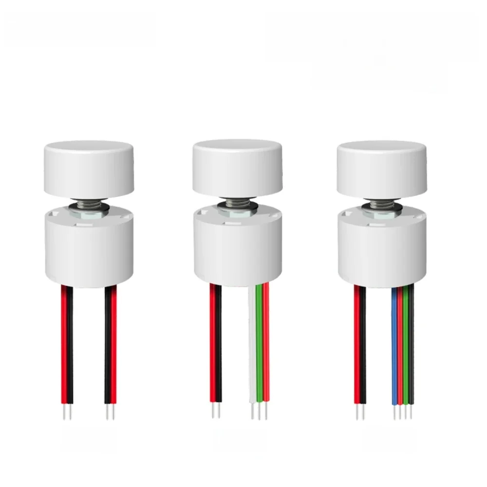 Drehknopf-Dimmer Konstantspannungs-LED-Controller DC 5V 12V 24V Stufenlose Dimmung Ohne Flimmern für Einfarbige CCT RGB LED-Streifen