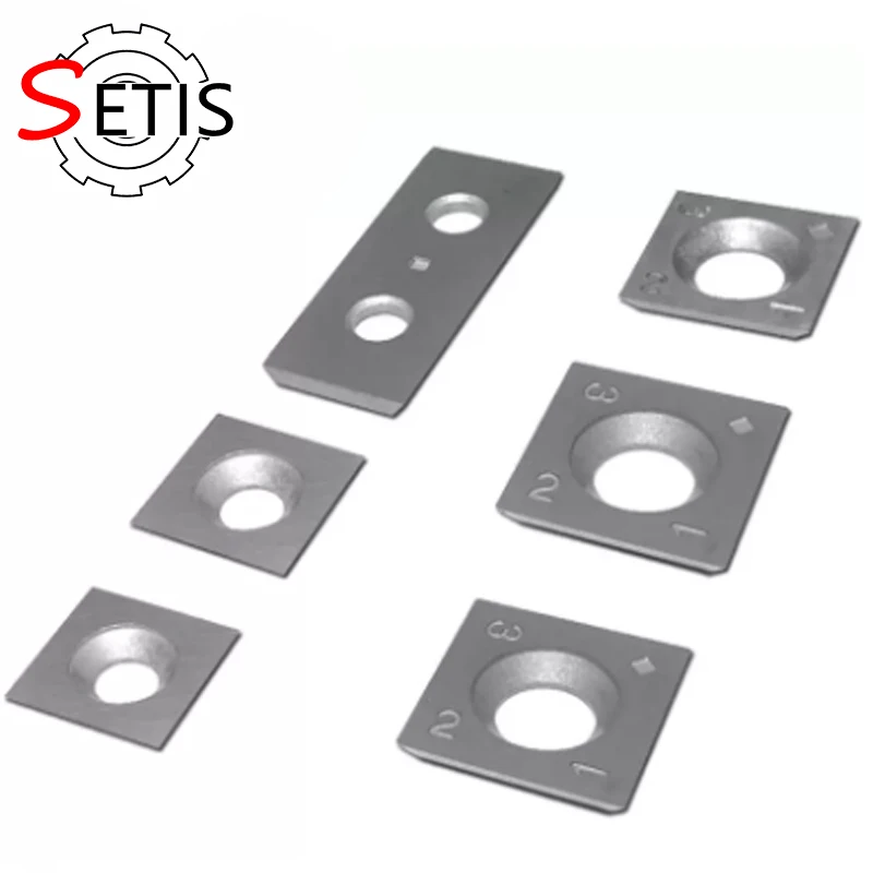 Woodworking Disposable Carbide Inserts — Spiral Cutterhead, Vertical Milling, Four-Sided Planer, and Jointer Blades