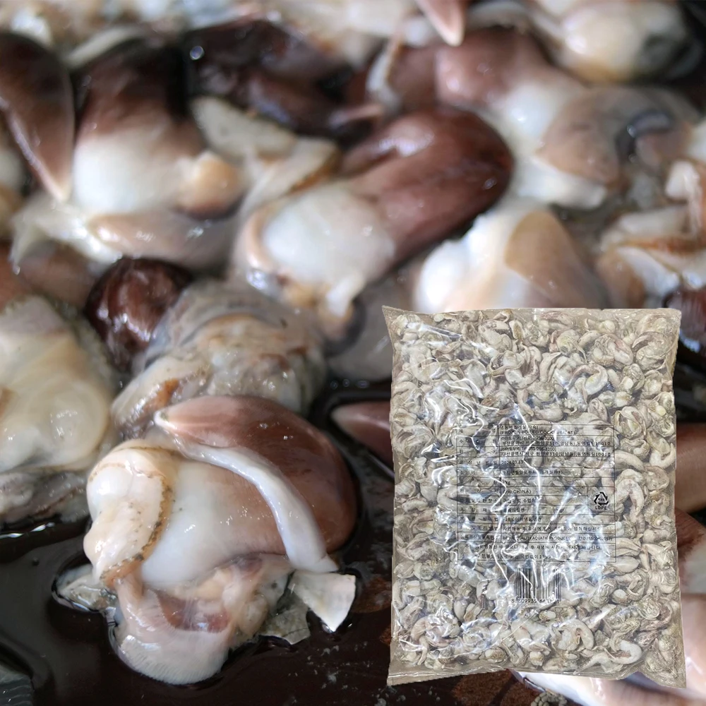 1kg of Frozen boiled cockles flesh cockles meat 새조개살 New clam meat