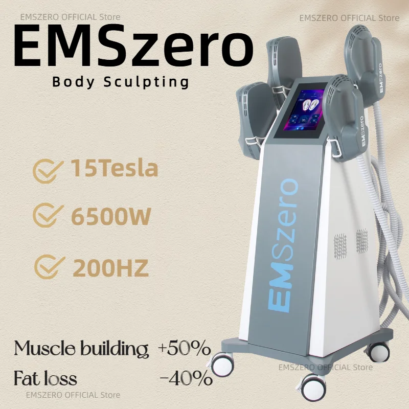 

EMSZERO Neo Machines 6500w 2025 RF Ems Electromagnetic Body Sculpting Muscle Stimulation Fat Burning Fat Removal