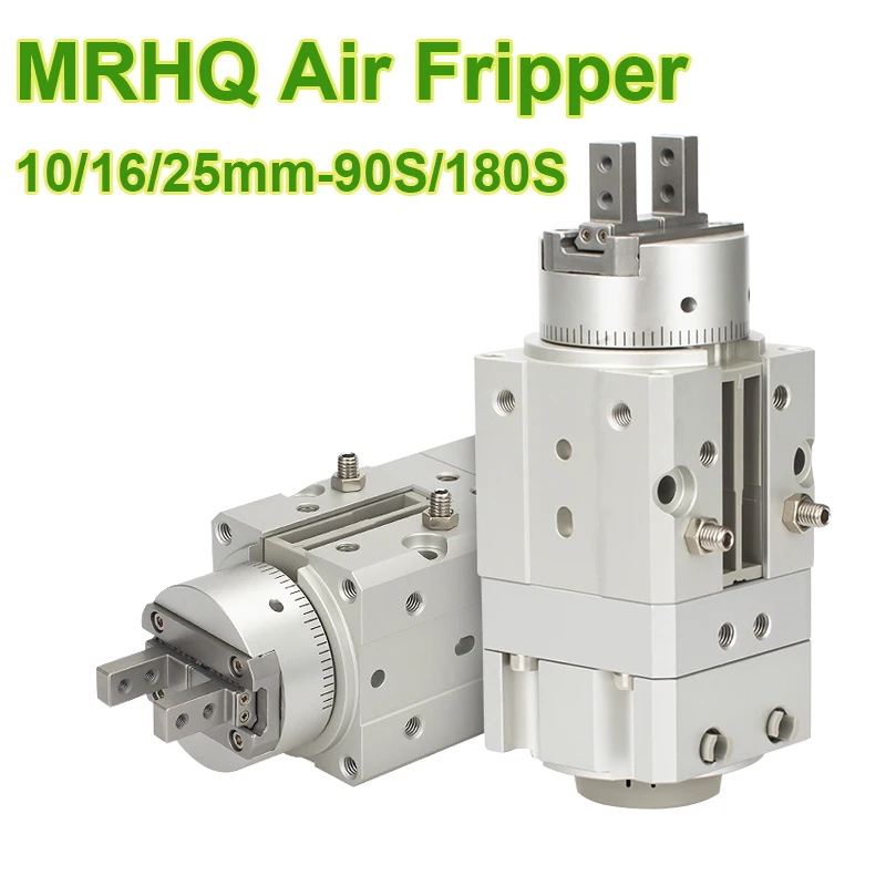 MRHQ Series Rotary Gripper Pneumatic Finger Air Gripper Swing Air Cylinder MRHQ10D-90S MRHQ10D-180S MRHQ16D-90S MRHQ16D-180S