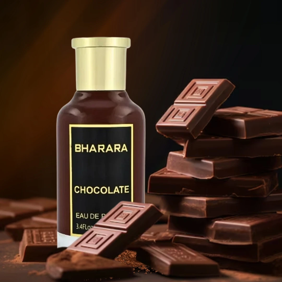 

Bharara Chocolate Unisex Eau de Parfum 100ml Gourmand Warm Fragrance with Travel Spray