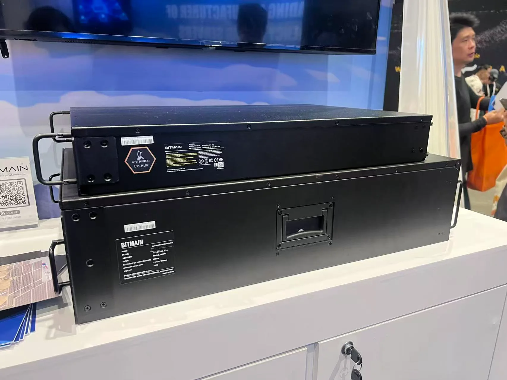 

KR ORIGINAL BITMAIN ANTMINER Litecoin Miner L11 HU6 33G 5676W 172J/G BUY 2 GET 1 FREE