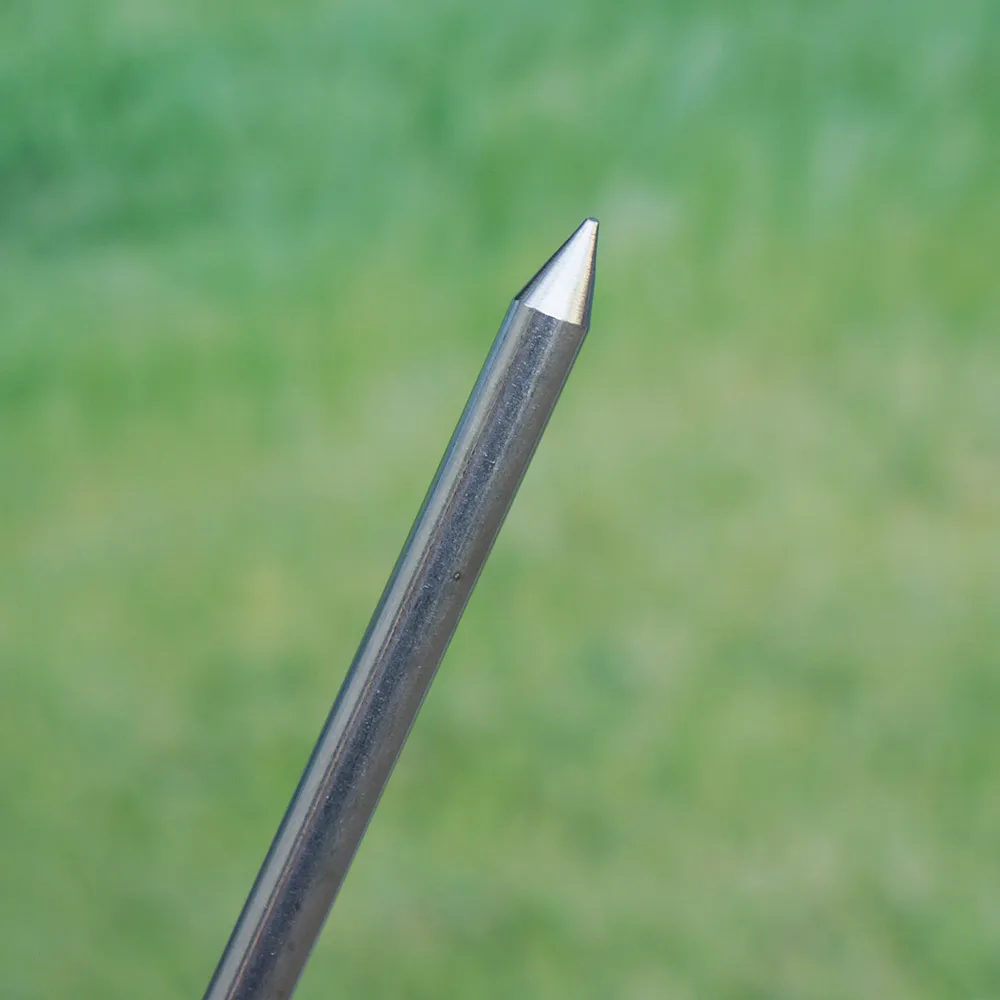 مجموعة حزمة قماش القنب لخيمة التخييم بما في ذلك صندوق تخزين، أوتاد من الفولاذ المقاوم للصدأ 12 سم 20 سم 30 سم حزمة مزورة.