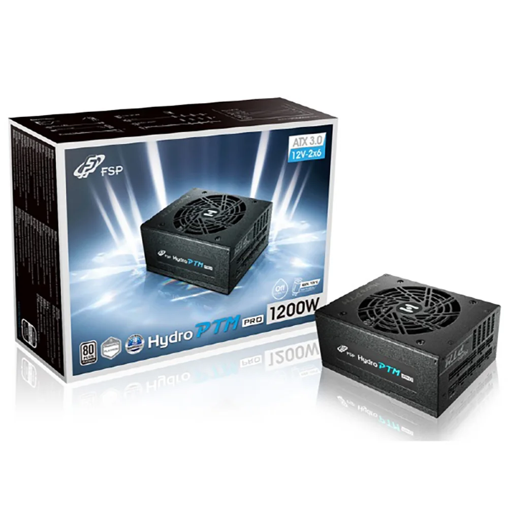 FSP HYDRO PTM PRO 1200W PLATINUM ATX 3.0 (12V-2x6) (Black)