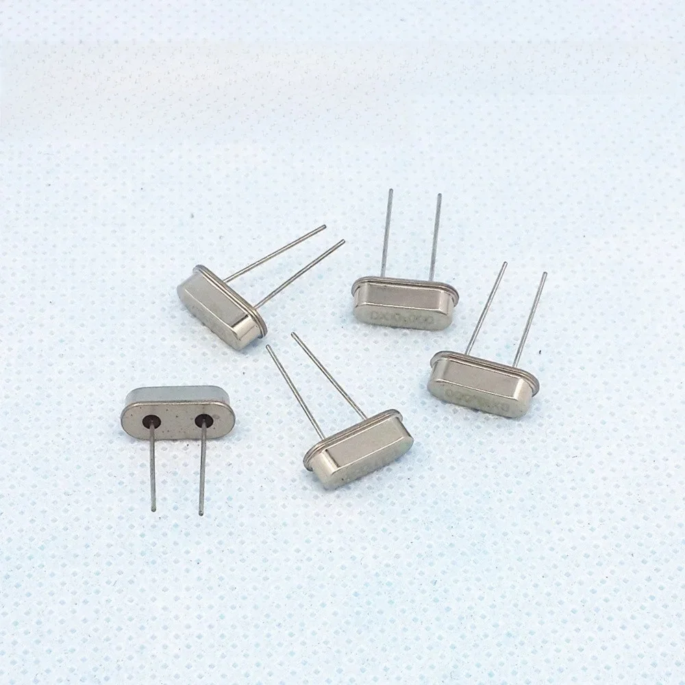 10PCS 4/4.096/4.433/4.9152/5/6/7.2/7.3728/8/8.192/10/10.245/11.0592mhz/12/13.56/14.7456/15.000/MHZ/M Pasywny oscylator kwarcowy — zdjęcie 2