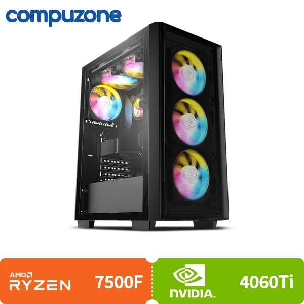 Compuzon assembly PC (7500F / 32G / 1TB / RTX4060TI)