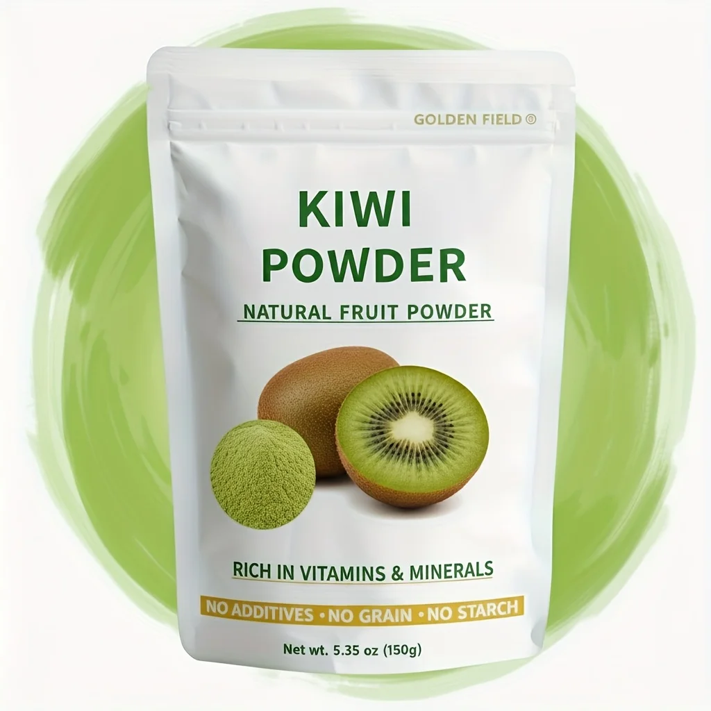 Kiwi Powder 5.3oz, Tangy kiwi flavor for Smoothies, Desserts, Baking