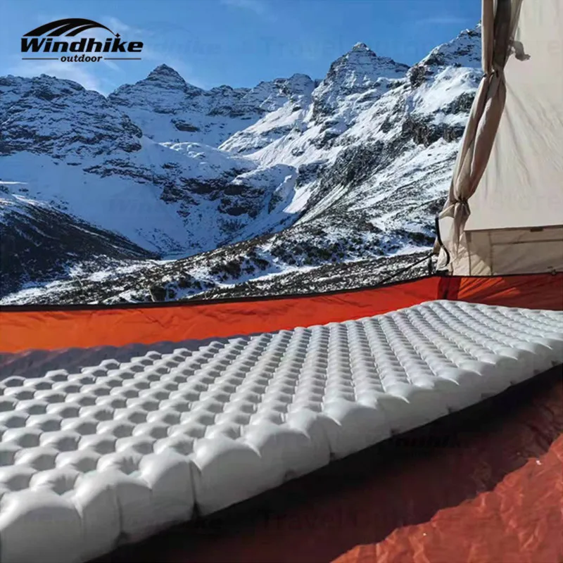 Imagem -06 - Windhike-camping Almofada Inflável Portátil Tenda Exterior Dormindo Mat Umidade-proof Pad Almofada de ar Térmico R5.8