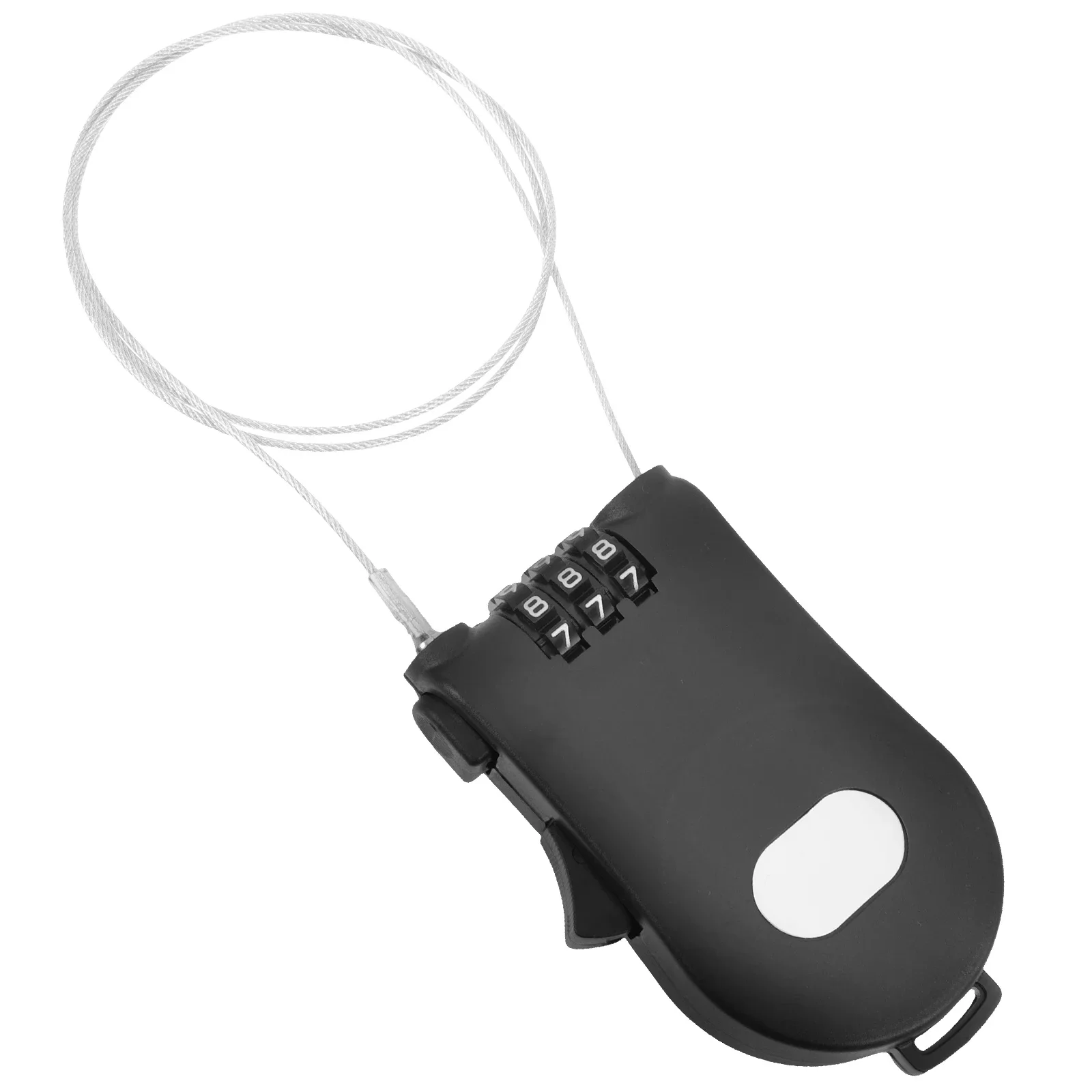 AliExpress NONE Retractable Wire Rope Password Lock Combination Coded Locker Outdoor Keyed Padlock Snowboard Lock Anti-Theft Lock
