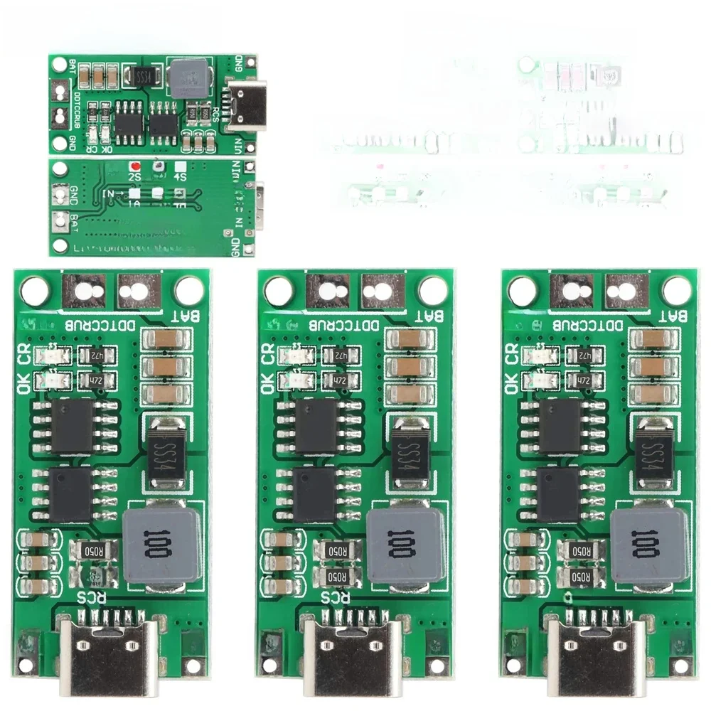 Ładowarka wieloogniwowa TypeC 2S 3S 4S do 8,4 V 12,6 V 16,8 V LiPo Polymer Li-Ion Ładowarka 7,4 V 11,1 V 14,8 V 18650 Bateria litowa — zdjęcie produktu 7